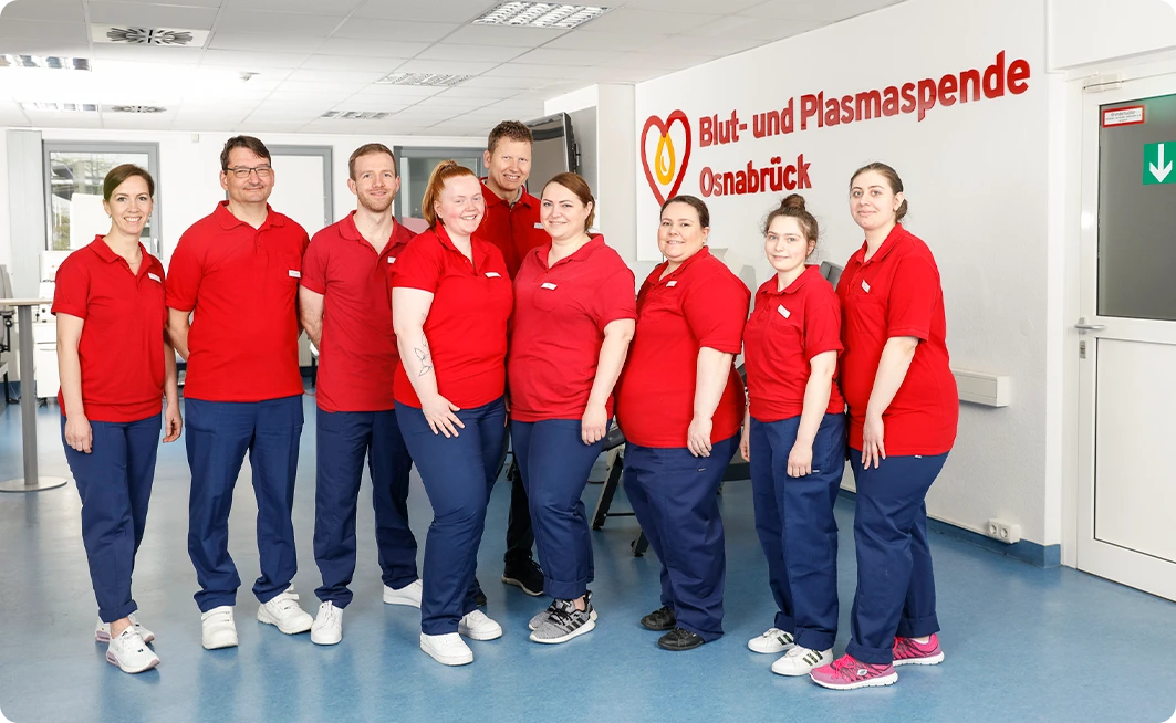 Blut- und Plasmaspende Osnabrück TMD - Team