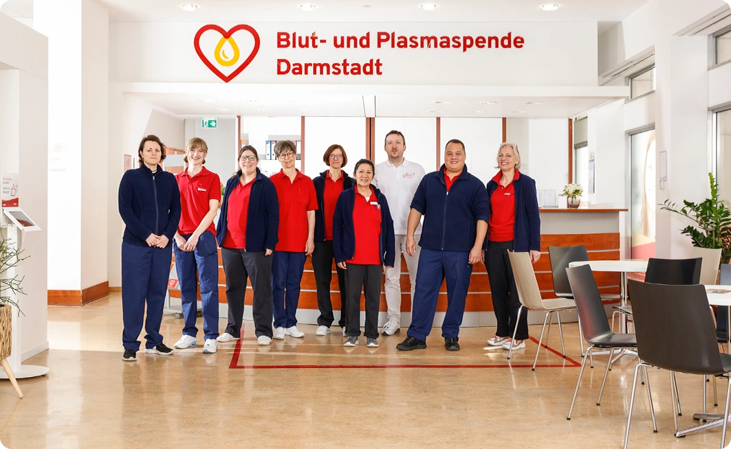 Blut- und Plasmaspende Darmstadt TMD - Team